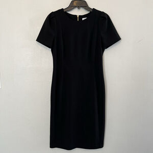 Calvin Klein Dresses Calvin Klein Seamed Scuba Crepe Sheath